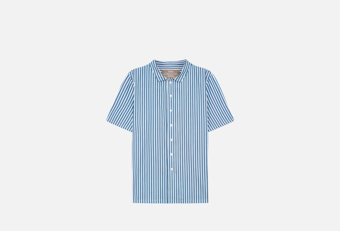 Изображение товара Пижамная рубашка Delo голубая полоска