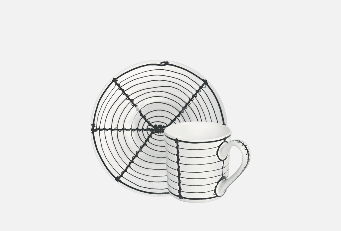 

Чашка кофейная с блюдцем TAITU, FERRI 1 пар