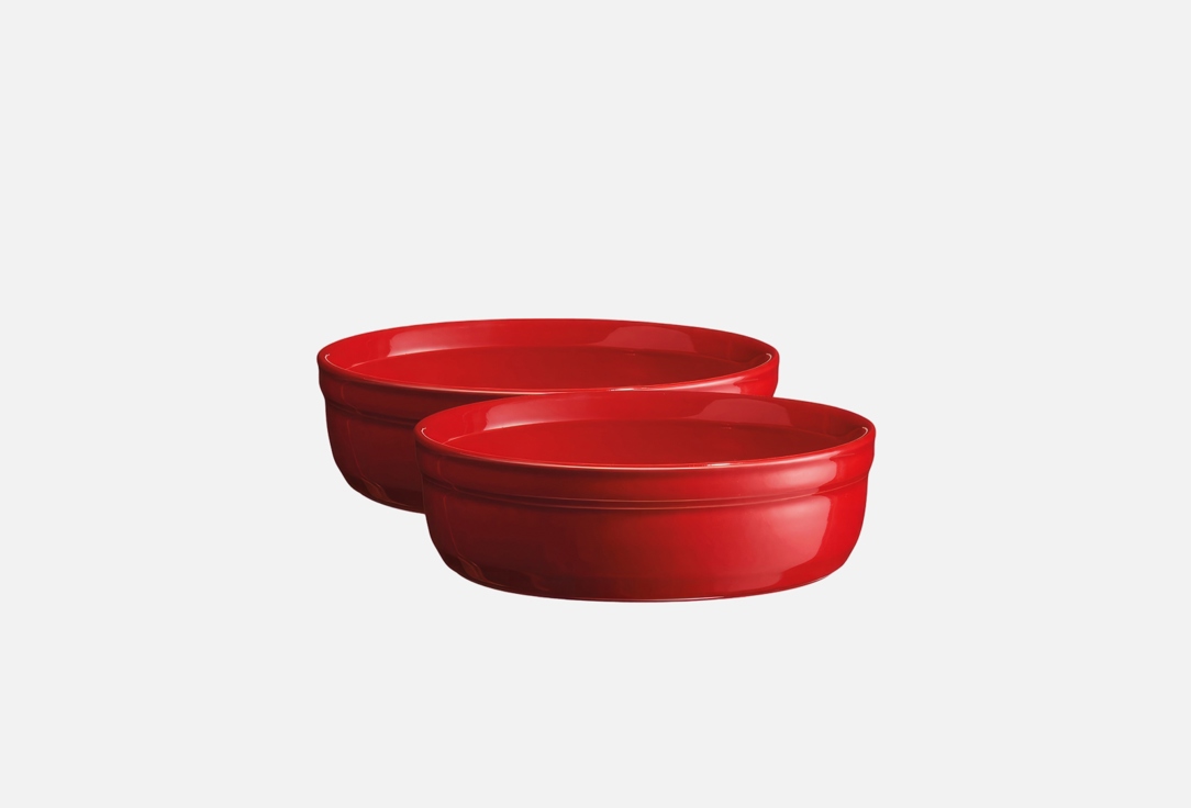 

Форма для выпечки EMILE HENRY, Рамекин №12, гранат 2 шт