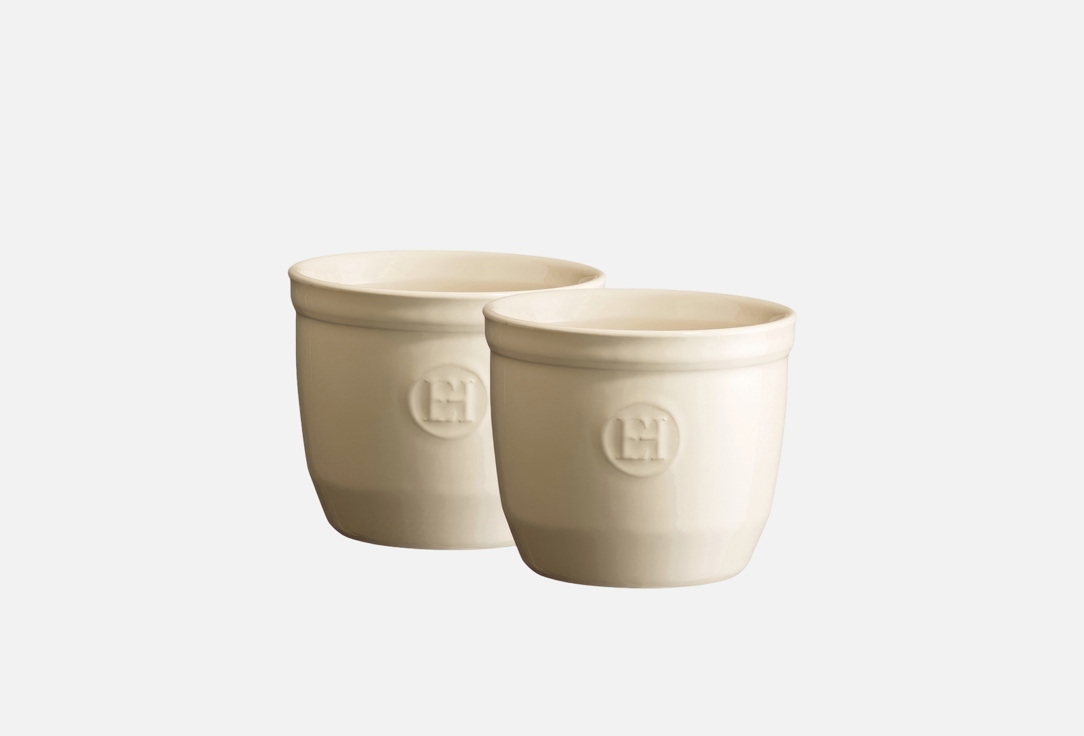 

Форма для выпечки EMILE HENRY, Рамекин №8, крем 2 шт