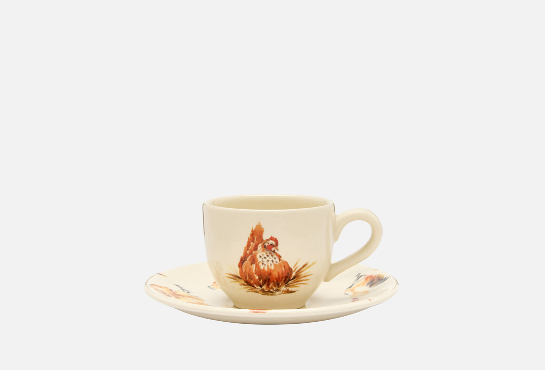 

Чашка с блюдцем GRACE BY TUDOR, COUNTRY FARMYARD 1 пар