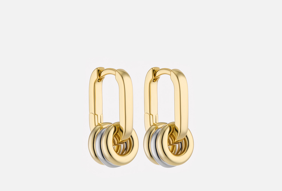 

Серьги PINKCODE, Mini basic позолота 2 шт