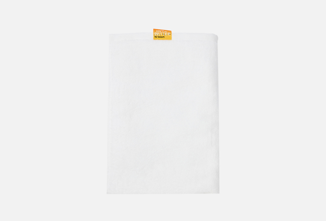 

Полотенце банное махровое AIN'T NO BETTER, Белый, For beach, белый, 70х140 1 шт