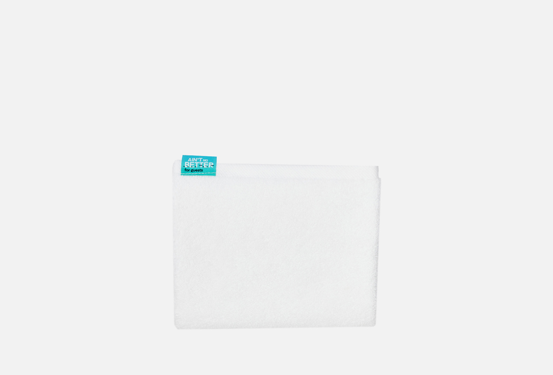 

Полотенце махровое AIN'T NO BETTER, Белый, For guests, белый, 40х70 1 шт