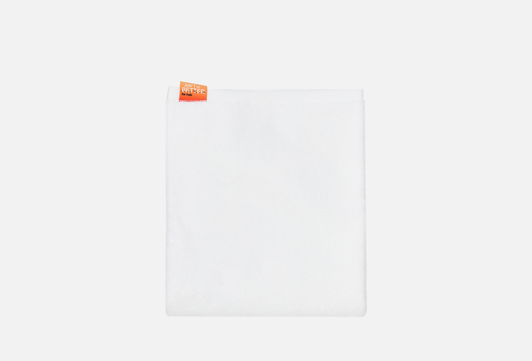 

Полотенце для волос махровое AIN'T NO BETTER, Белый, For hair, белый, 50х90 1 шт