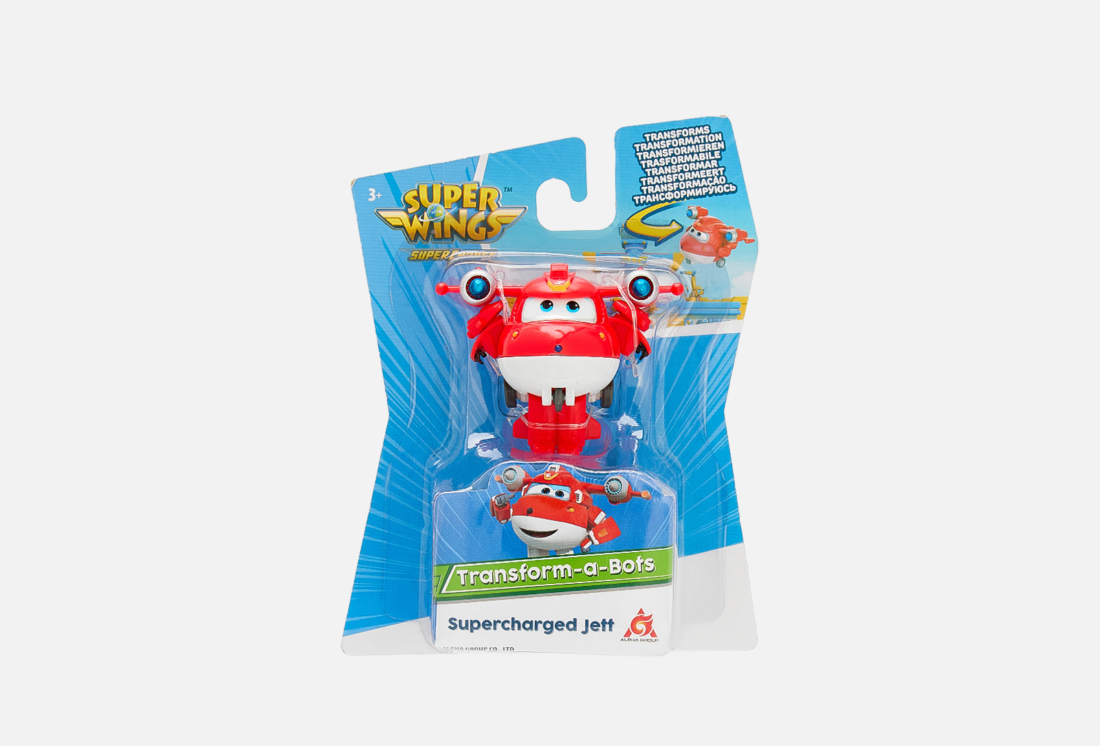 SUPER WINGS робот трансформер сезон 5 Заряженный Джетт — купить в Москве