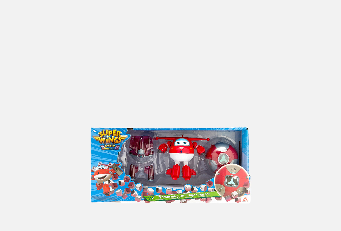 

робот трансформер SUPER WINGS, Джетт с супер шаром