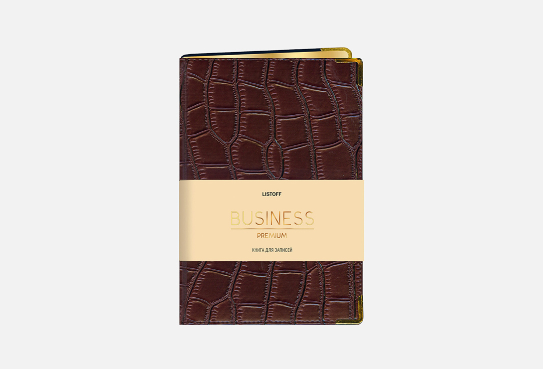 

Блокнот LISTOFF, Impact темно-коричневый 1 шт