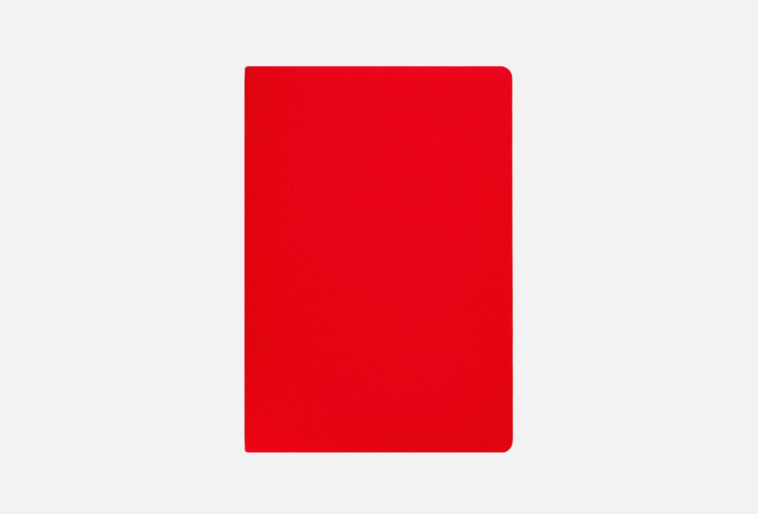 Изображение товара Блокнот LISTOFF Soft Touch пламенный красный