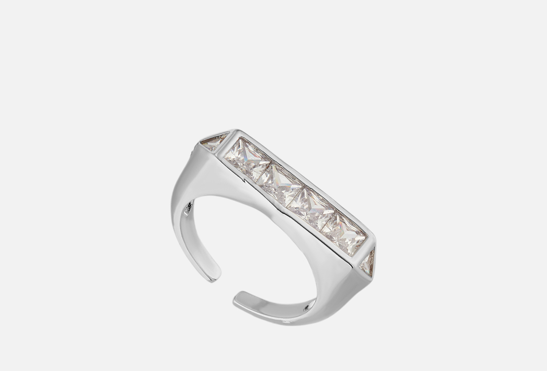 Изображение товара Кольцо-дорожка 19.stone кристальное родий