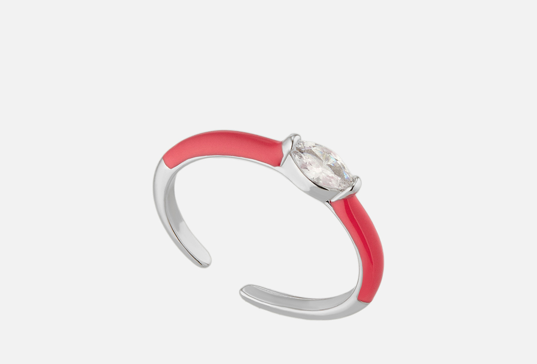 Изображение товара Кольцо 19.stone розовое родий - идеальный аксессуар для женщин