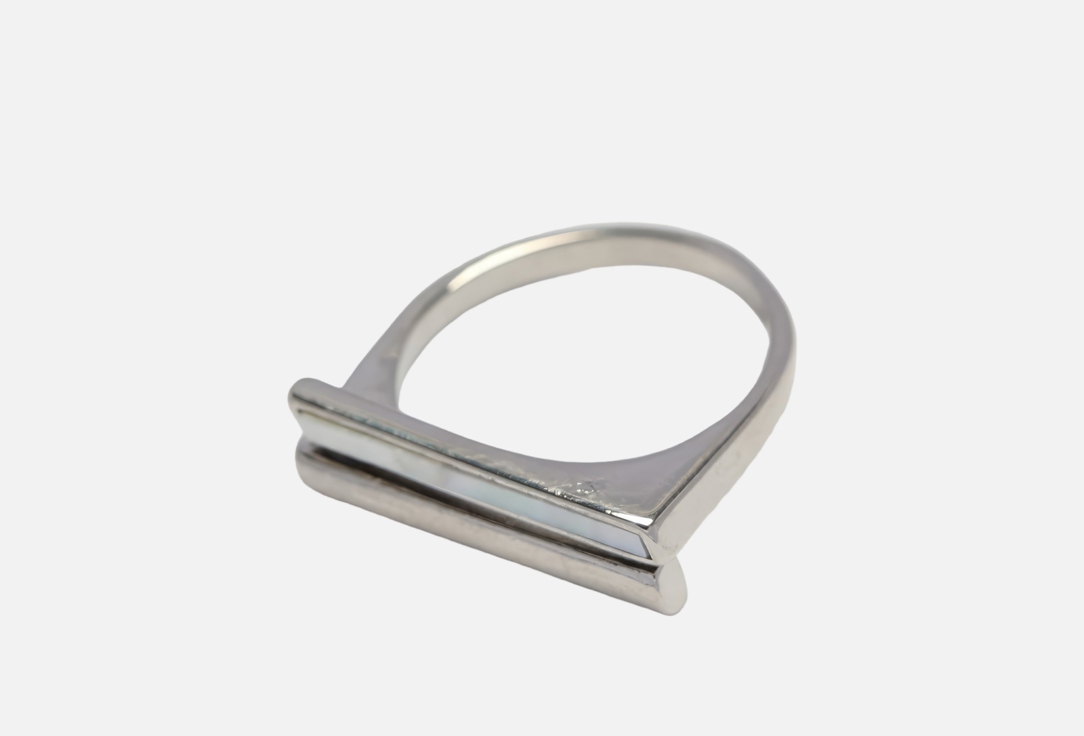 Изображение товара Стильное регулируемое кольцо 19.stone с покрытием родий для женщин