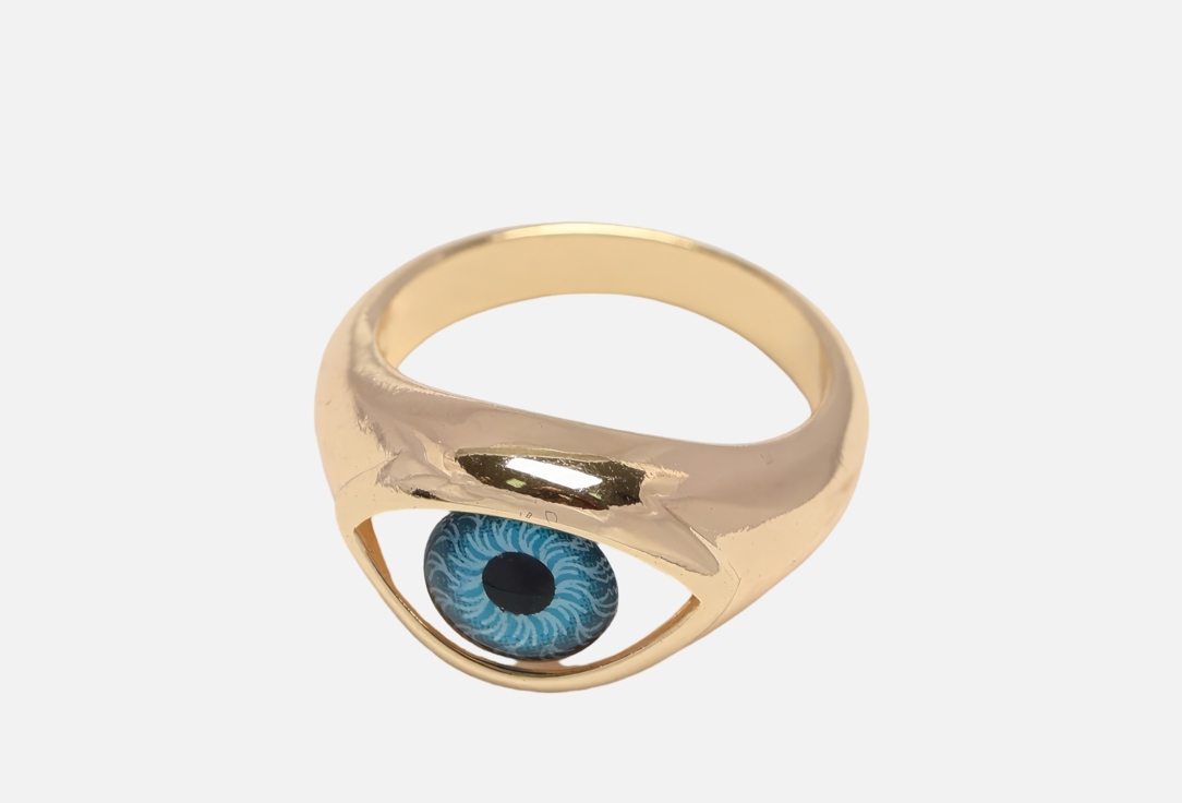 

Кольцо 19.STONE, Глаз золото ONESIZE мл