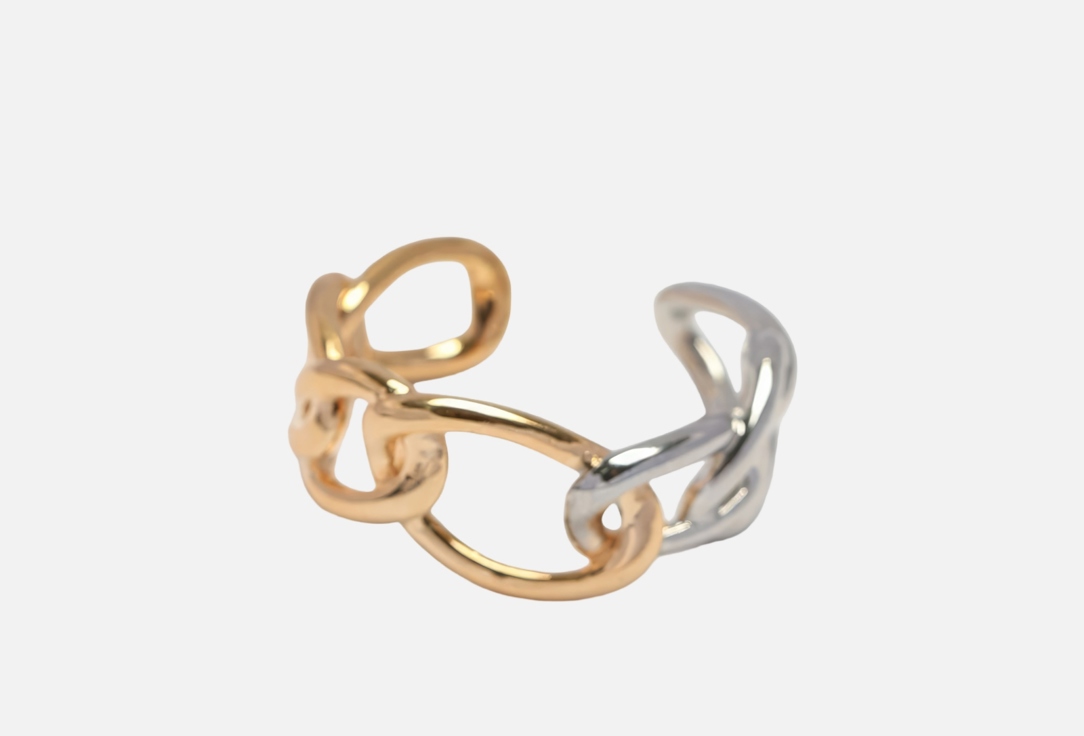 Изображение товара Кольцо 19.stone цепь биколор