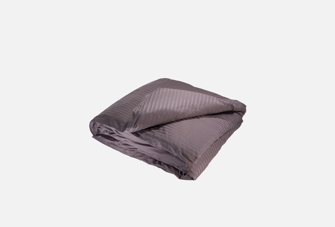 Изображение товара Пододеяльник Атмосфера серый евро 200x220 сатин гипоаллергенный