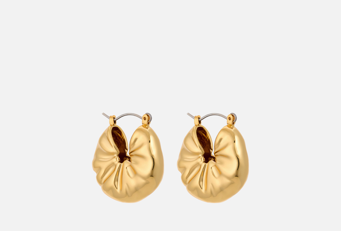 Изображение товара Серьги My Lure Мятое золото