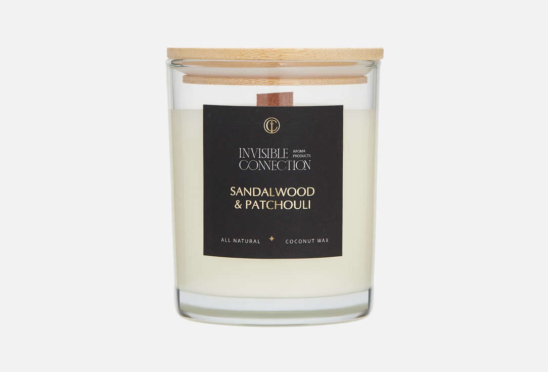 

Ароматическая свеча INVISIBLE CONNECTION, Sandalwood & Patchouli 250 мл