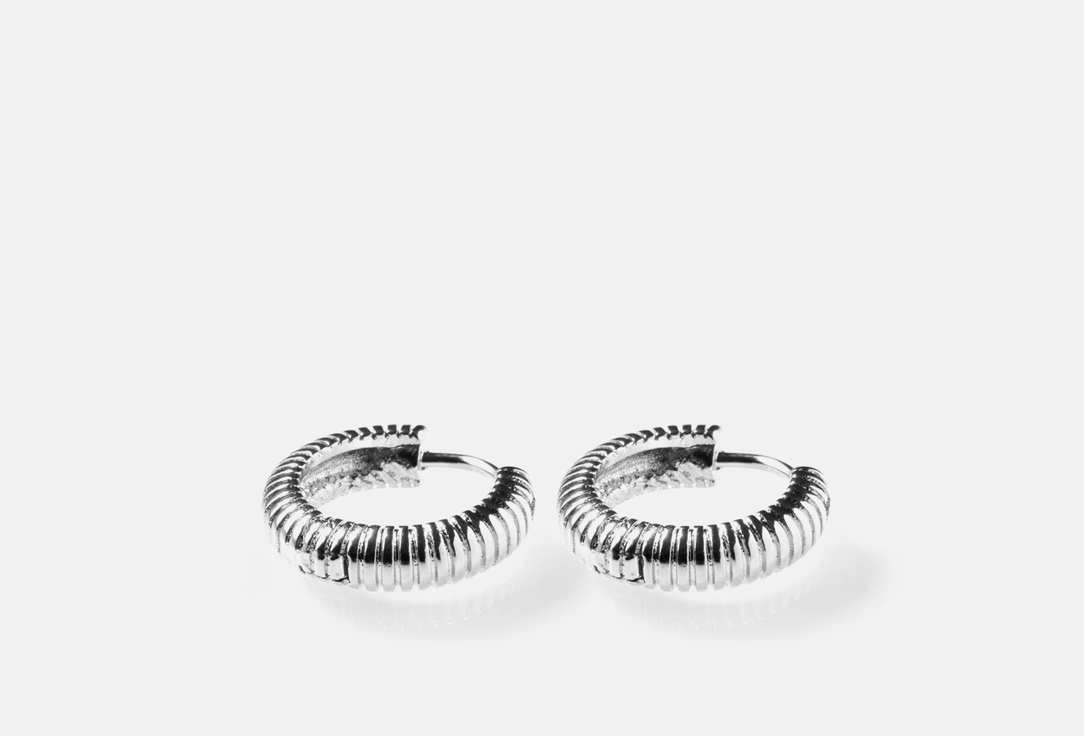 

Серьги ВЕЛИКОЛЕПНА.Я, Пространство серебристое 2 шт