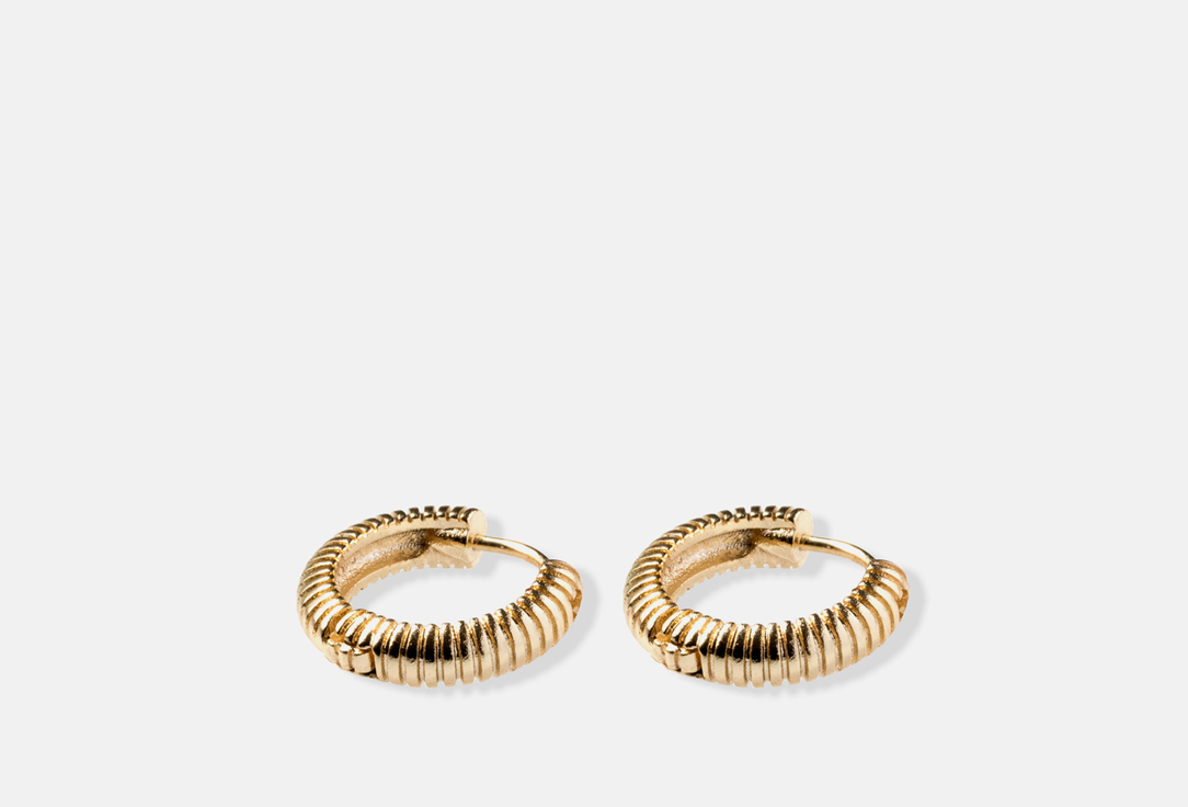 

Серьги ВЕЛИКОЛЕПНА.Я, Пространство золотистое 2 шт