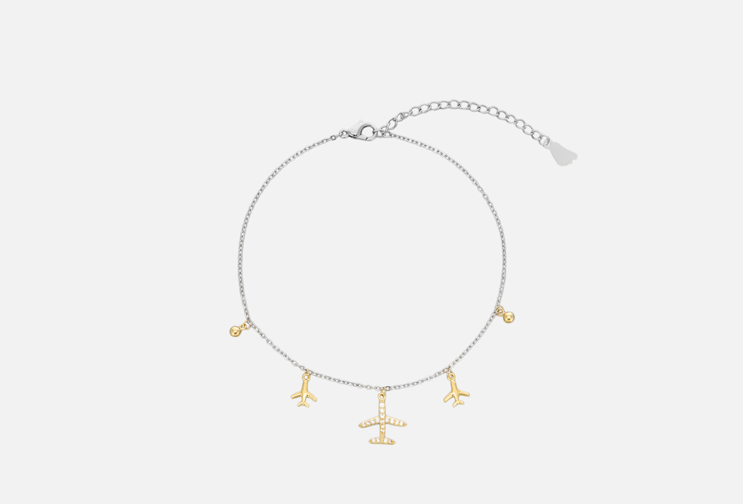 Изображение товара Анклет Bluejay Plane с самолётиками для женщин