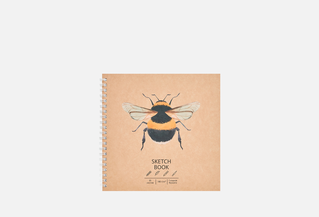 Изображение товара Скетчбук LISTOFF Draft and craft Bee