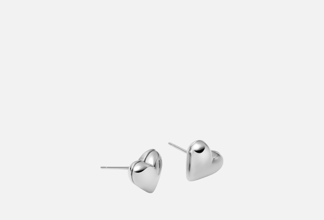 Изображение товара Серьги VIAMORE Jinie silver в виде сердечка для женщин