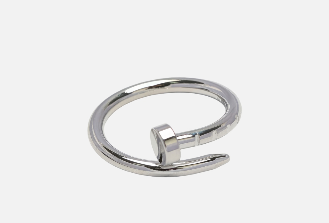 

Кольцо 19.STONE, Гвоздь родий ONESIZE мл