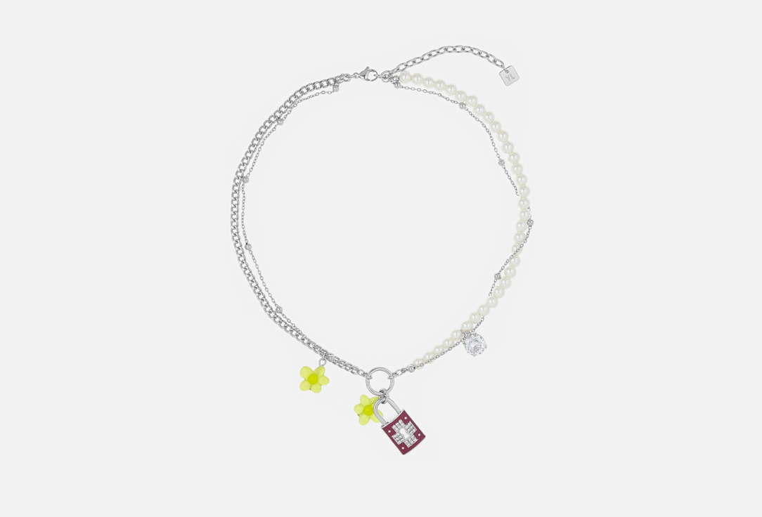 Изображение товара Колье PABUR LOCK серебряный