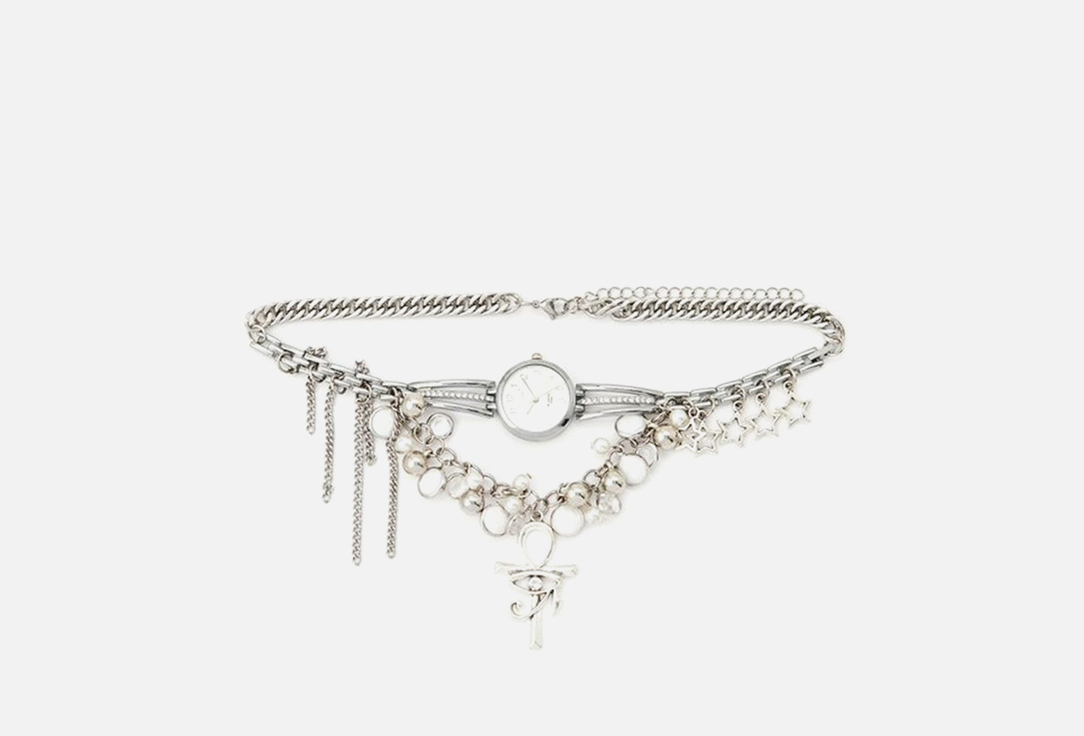 

Колье PABUR, TIMELESS серебряный 1 шт