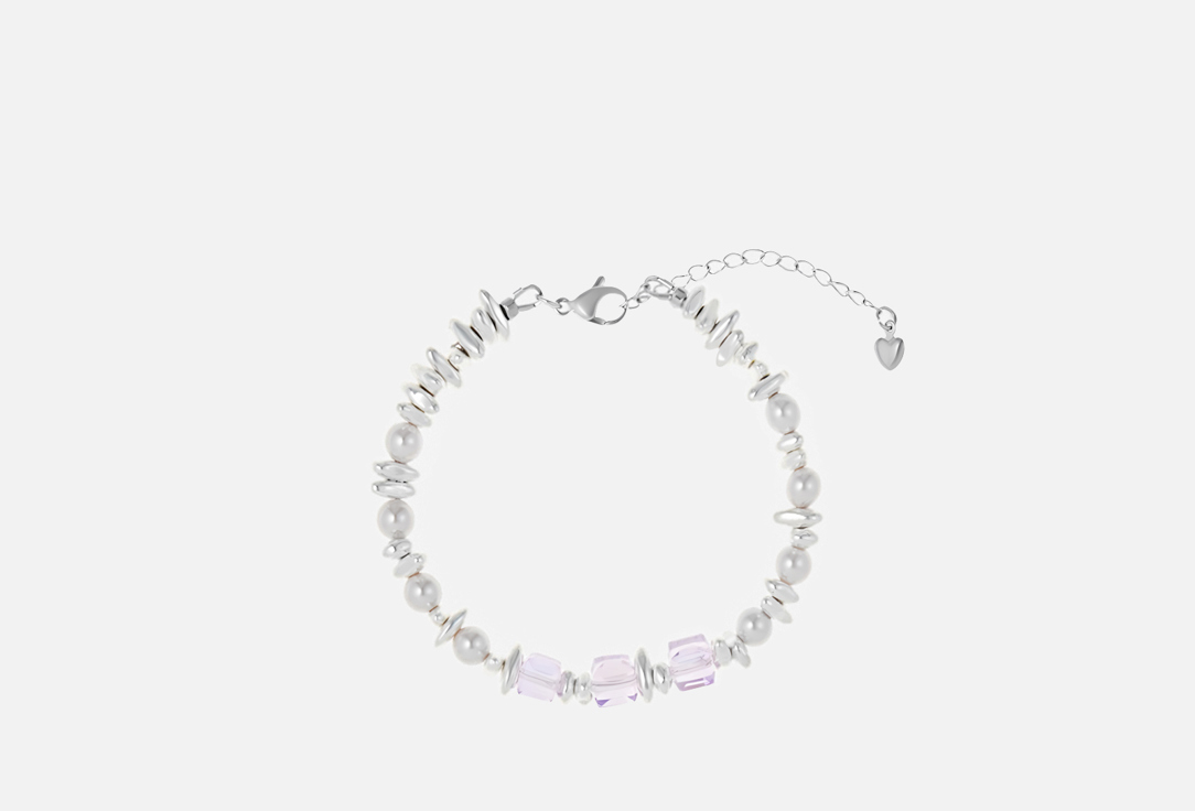 Изображение товара Браслет Sweet Honey Jewelry из бусин гематита и жемчуга Майорка для женщин