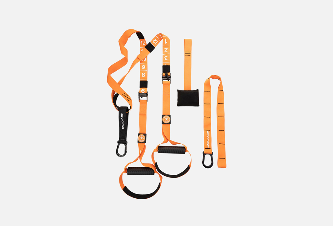 

Петля для тренинга MAXISCOO FIT, Orange 150кг 1 шт