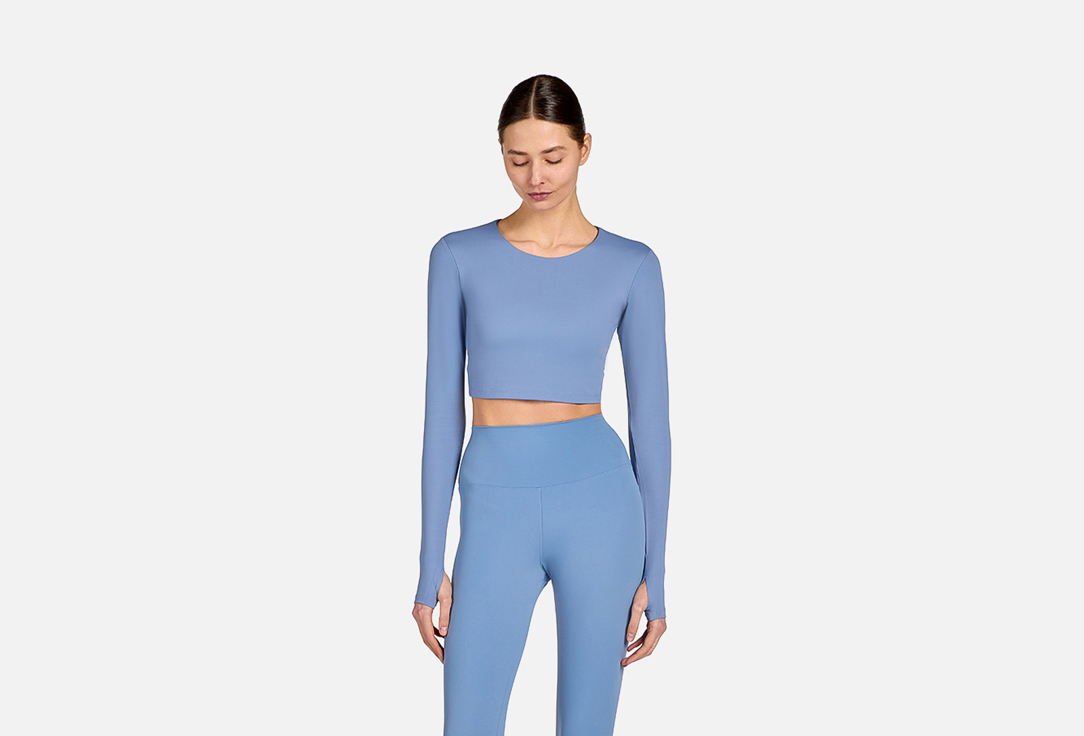 Изображение товара топ с открытой спиной Athlétique голубой