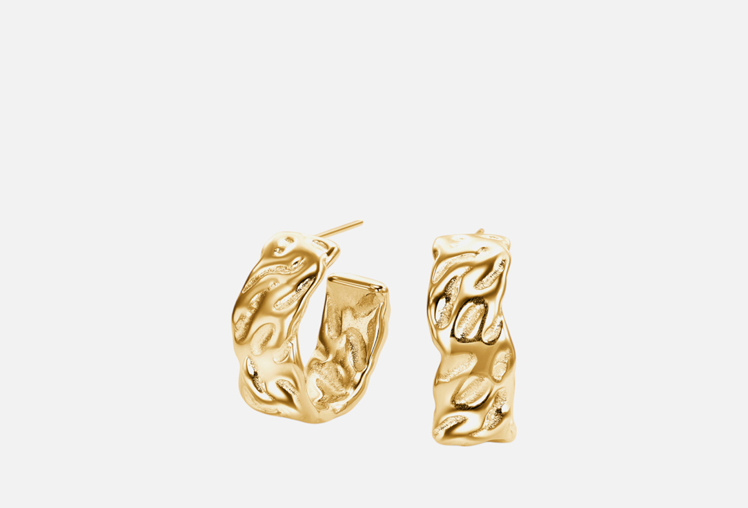 Изображение товара Акцентные серьги VIAMORE Abbie Gold из нержавеющей стали с золотым покрытием