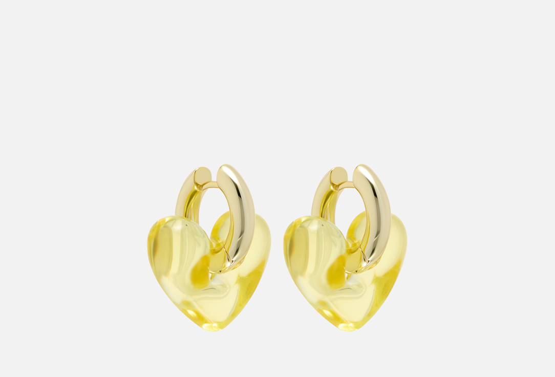 

Серьги-трансформер ФЕТИШ, Yellow Golden 2 шт