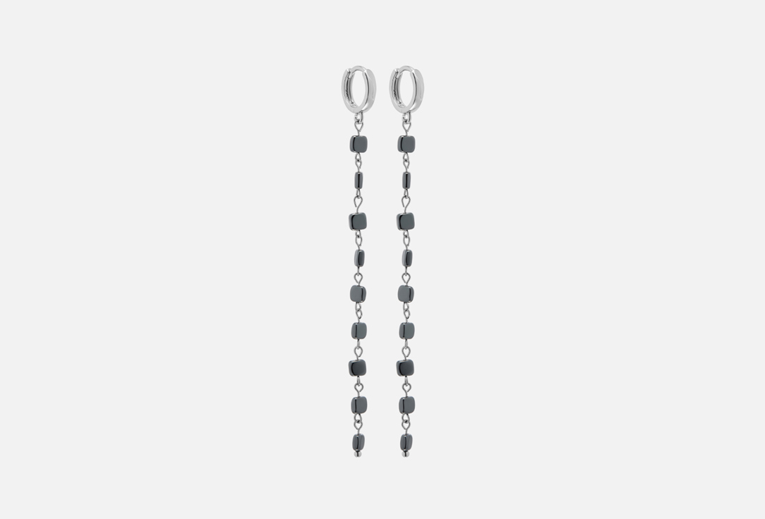 

Серьги ФЕТИШ, Hematite 2 шт