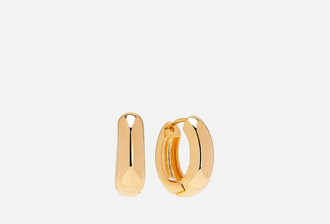 

Серьги VIAMORE, Dome gold 2 шт