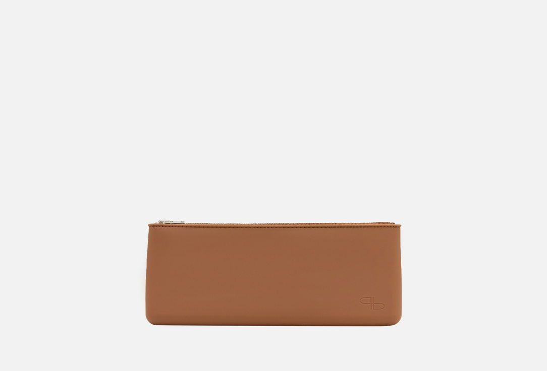 Изображение товара Силиконовый чехол для кистей на молнии PAPUK BEAUTY для макияжа и косметики