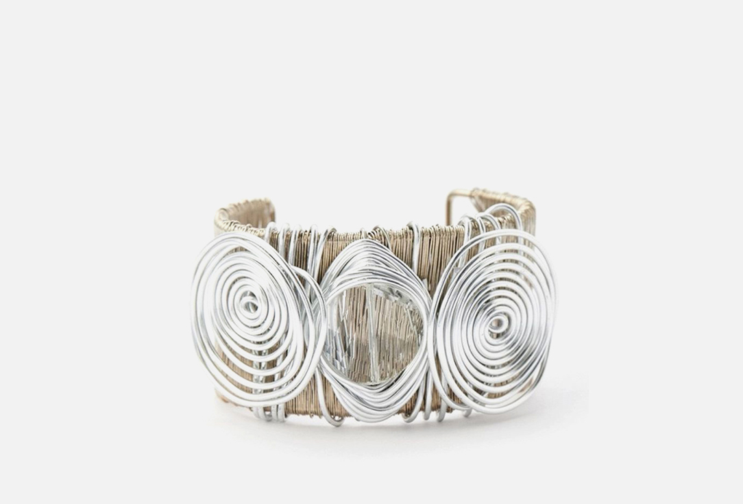 

Браслет PABUR, SPIRAL серебряный 1 шт