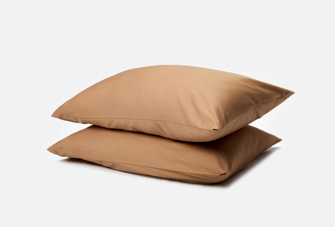 

Наволочки ECOTEX, Бежевый, Моноспейс, бежевый, 50х70 2 шт