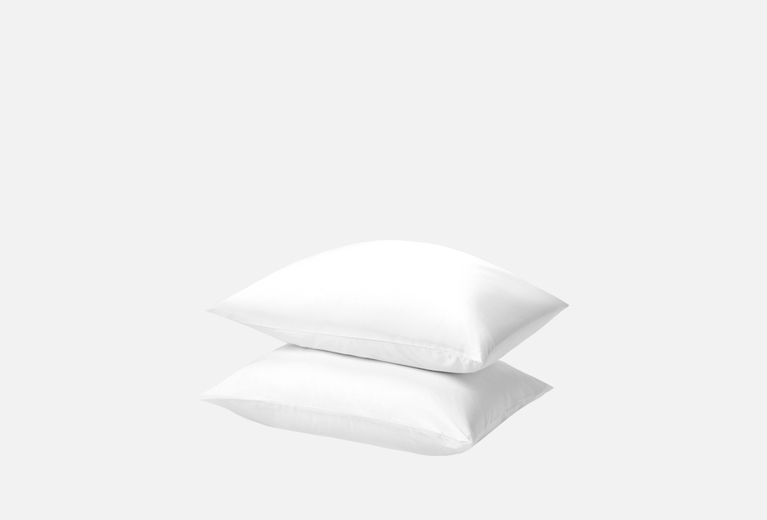 

Наволочки ECOTEX, Белый, Моноспейс, белый, 70х70 2 шт