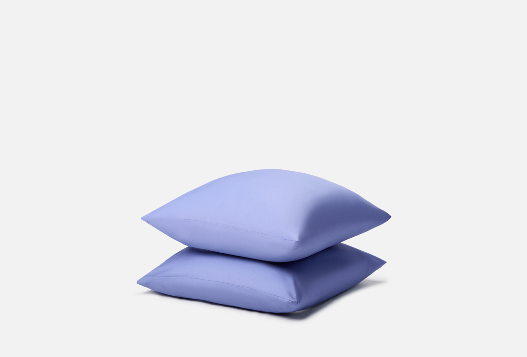 

Наволочки ECOTEX, Синий, Моноспейс, синий, 70х70 2 шт