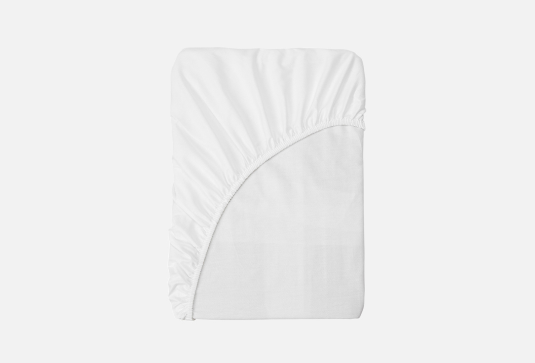 

Простыня на резинке ECOTEX, Белый, Моноспейс, , 90х200 1 шт