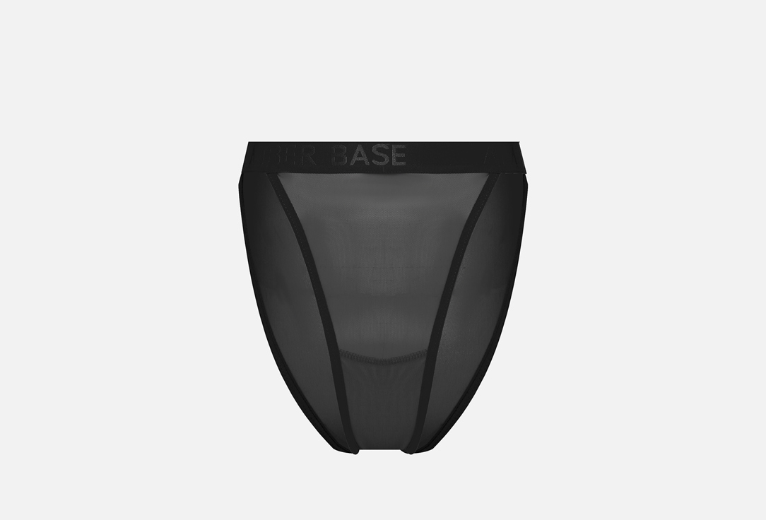 Изображение товара Трусы-танга из сетки AMBER BASE черные