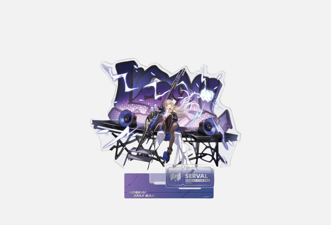 Изображение товара Фигурка Honkai Star Rail Character Standee Erudition Serval 20,1x17 см официальный лицензия