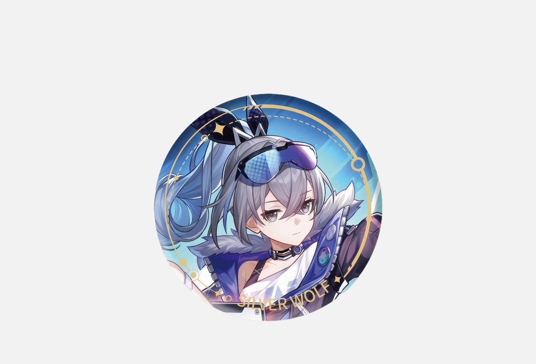 

Значок HONKAI: STAR RAIL, Nihility Silver Wolf 1 шт