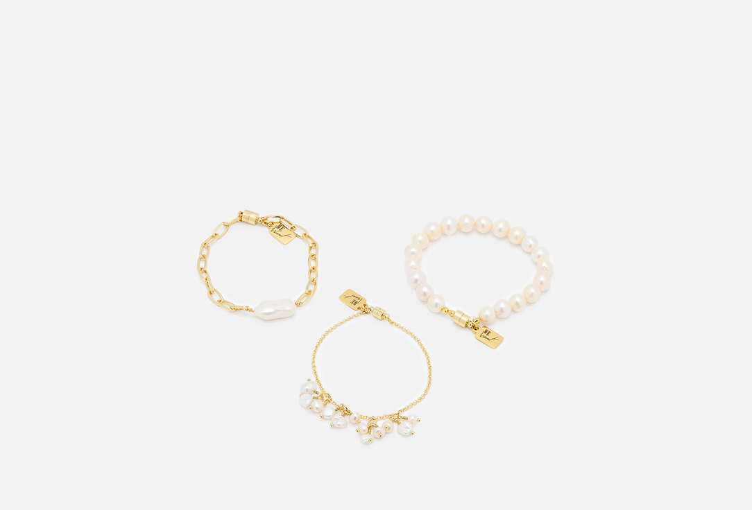 

Комплект браслетов WE WANT, Trio bracelets 19 мл