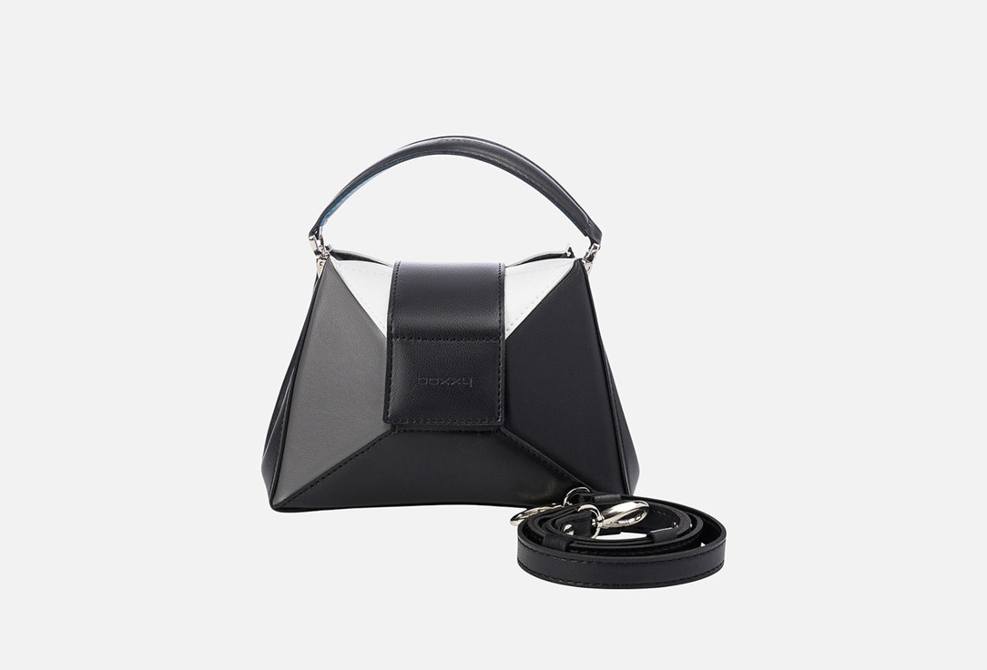 Изображение товара Стильная сумка кросс-боди из кожи с магнитным замком для женщин