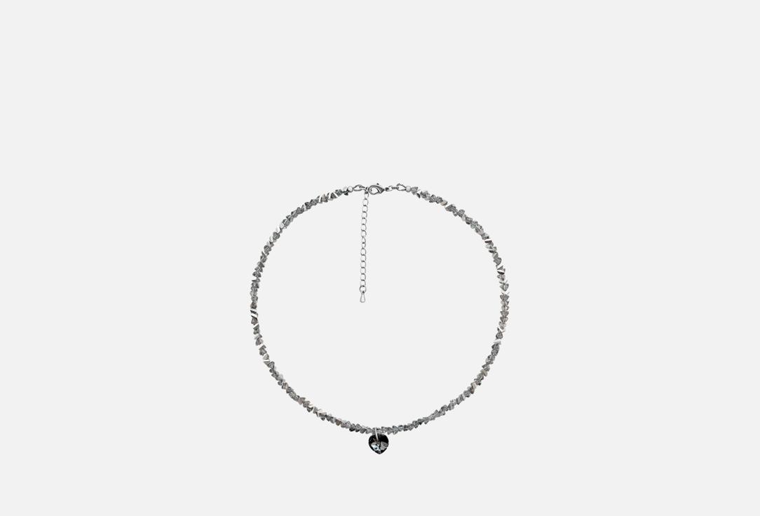 

Чокер PINKCODE, Black Cristal родий 1 шт