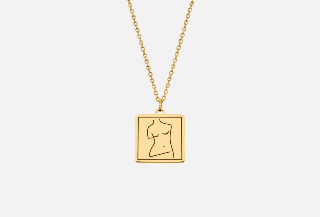 Изображение товара Подвеска AUDEO Нюдовая Дева Силуэт 4 позолота