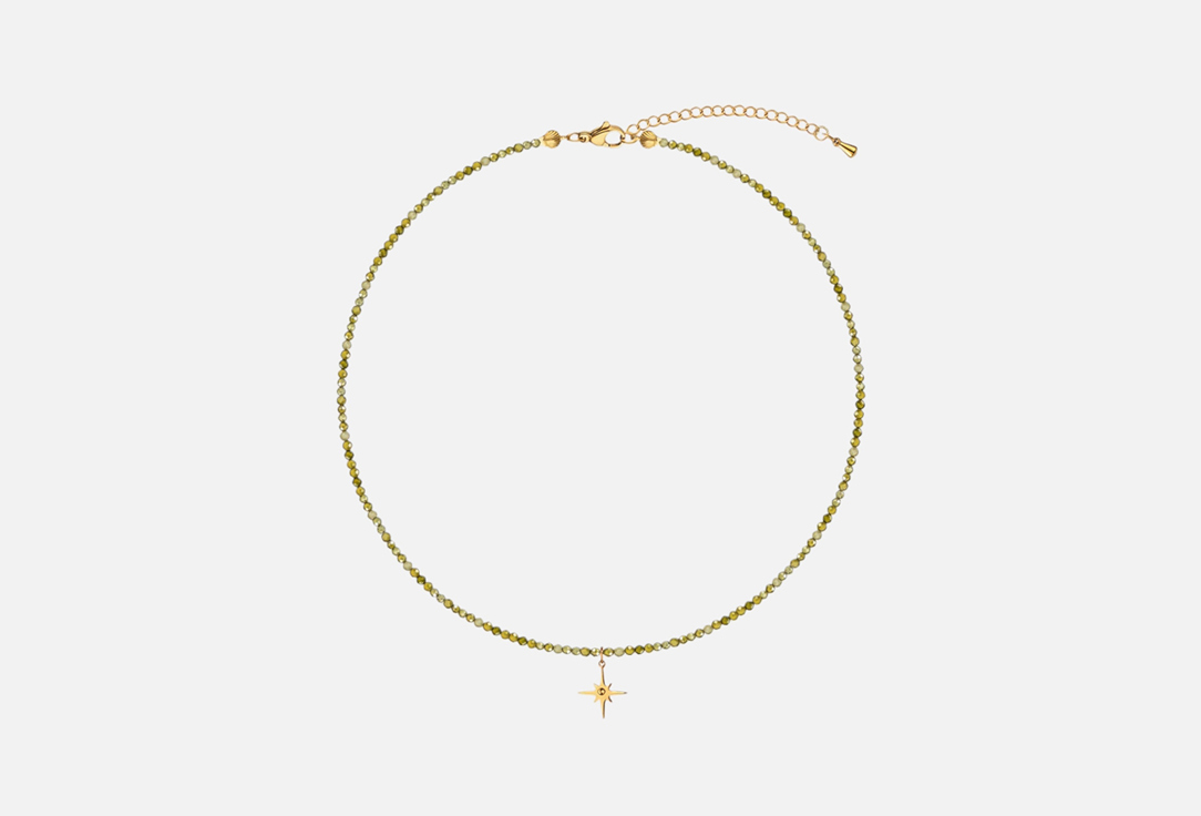 Изображение товара Чокер AUDEO Звездочка на оливковых цирконах